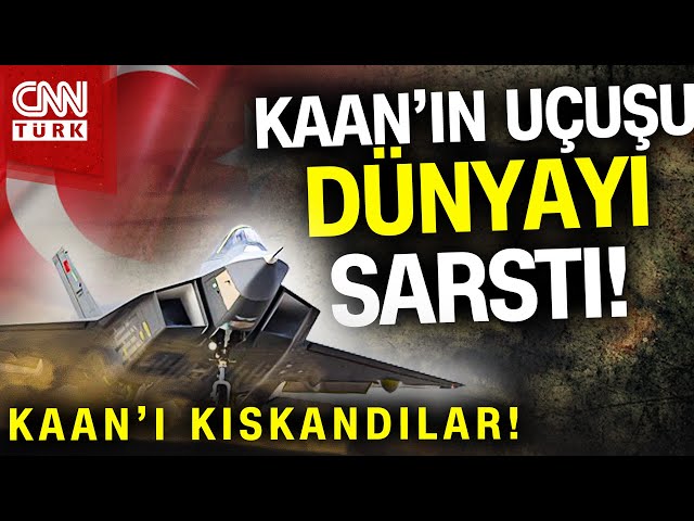 KAAN, ABD ve Yunanistan'ı Panikletti: "Türkiye Savaş Uçağı Üretiyor..." #Haber