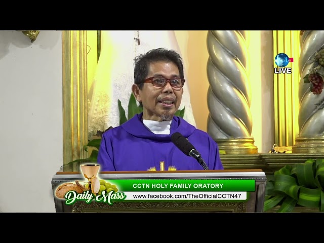 23- FEBRUARY 2024   HOMILY by Rev.  Fr.  Jose Adonis Aquino