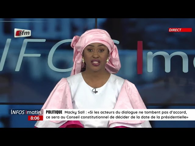 Actualités nationales en wolof avec Cheikh Tidiane Diaho - Infos matin du 23 Février 2024