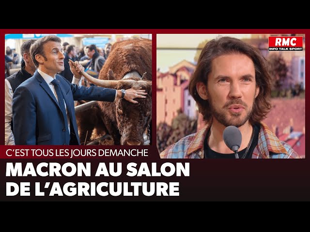 Arnaud Demanche : Macron au Salon de l'Agriculture