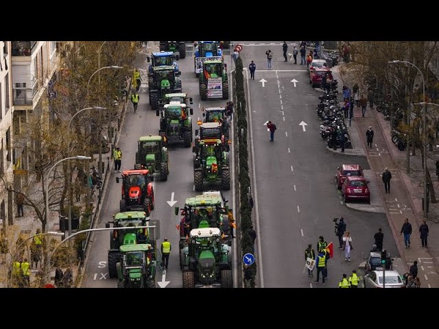 En Espagne et en France, la colère agricole ne retombe pas