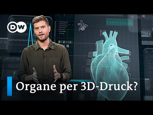 Herz aus dem 3D-Drucker: Revolution für Organspenden? | DW Shift