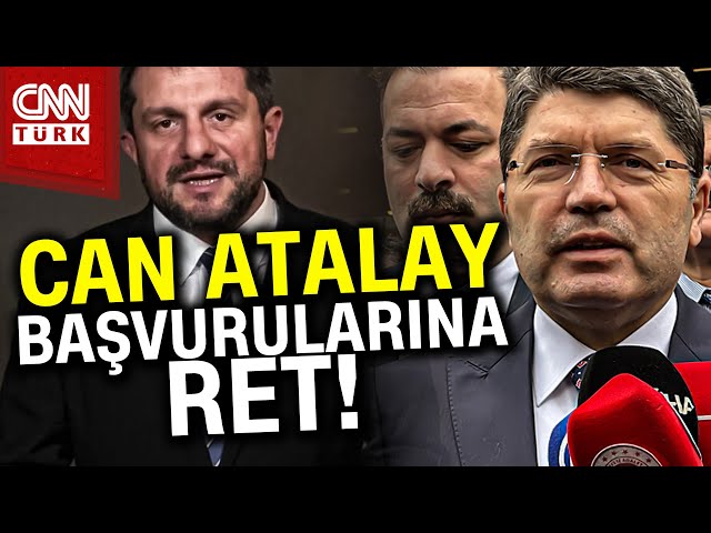 SON DAKİKA!  | Bakan Tunç'tan Can Atalay Açıklaması: "Vekillik Düştükten Sonra..." #H