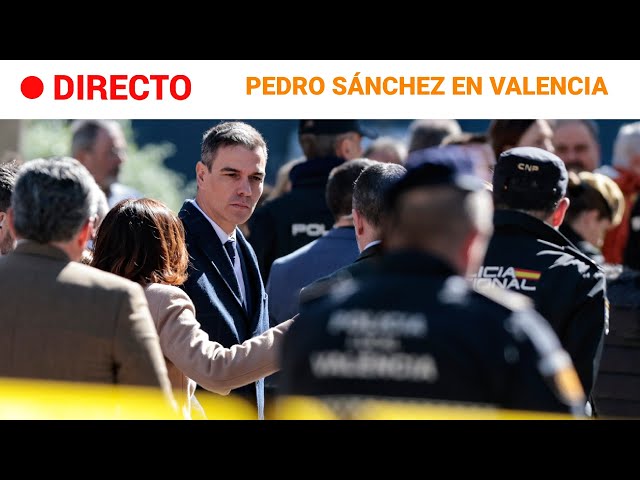 INCENDIO VALENCIA: SÁNCHEZ dice que la BÚSQUEDA de VÍCTIMAS es la PRIORIDAD y que habrá AYUDAS |