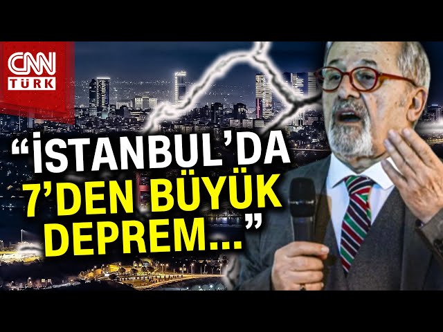 Naci Görür Yine İstanbul'u Uyardı: "İstanbul’da Deprem 7'den Büyük Olacak!" #Hab