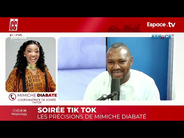 SOIRÉE TIK TOK  LES PRÉCISIONS DE MIMICHE DIABATÉ