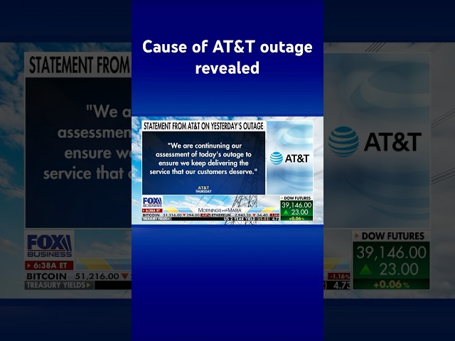 AT&T claims a software update caused Thursday’s cellular outage #shorts