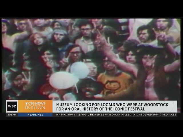 Researchers coming to Boston to record Woodstock stories