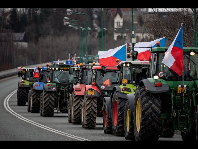 ⁣В Европе протестут фермеры
