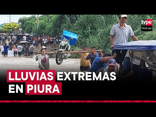 Piura en alerta: Senamhi anuncia lluvia extrema en la región | El Tiempo 23-02-2024