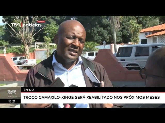 EN 170:  Troço Camaxilo-Xinge será reabilitado nos próximos meses