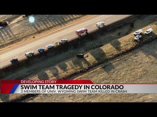 3 University of Wyoming swimmers killed in US 287 crash