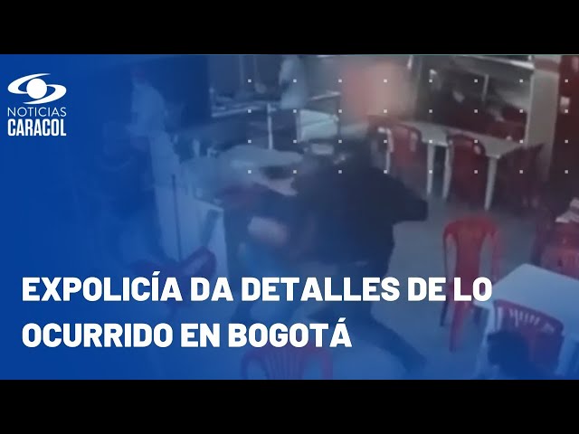 EN VIVO: Habla expolicía que mató a dos ladrones en Bogotá