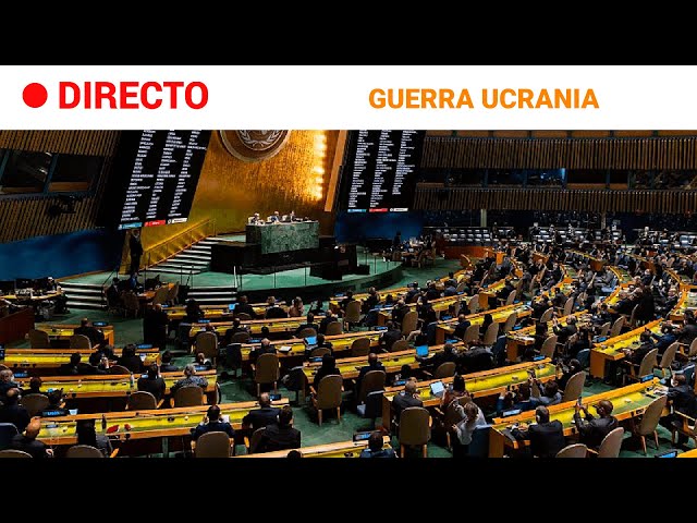 GUERRA UCRANIA  EN DIRECTO: La ONU aborda la SITUACIÓN cuando se CUMPLEN DOS AÑOS de la OFENSIVA