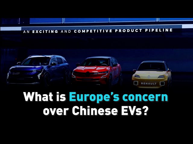 What is Europe’s concern over Chinese EVs?