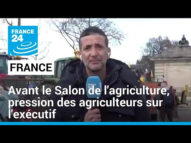 France : avant le Salon de l'agriculture, pression des agriculteurs sur l'exécutif • FRANC