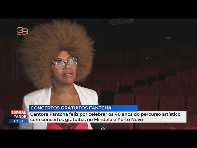 Fantcha celebra 40 anos de carreira com concertos gratuitos em Mindelo e Porto Novo