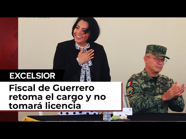 Sandra Luz Valdovinos seguirá al frente de la Fiscalía de Guerrero