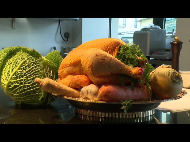 Pau, la poule au pot du restaurant l'Ossau