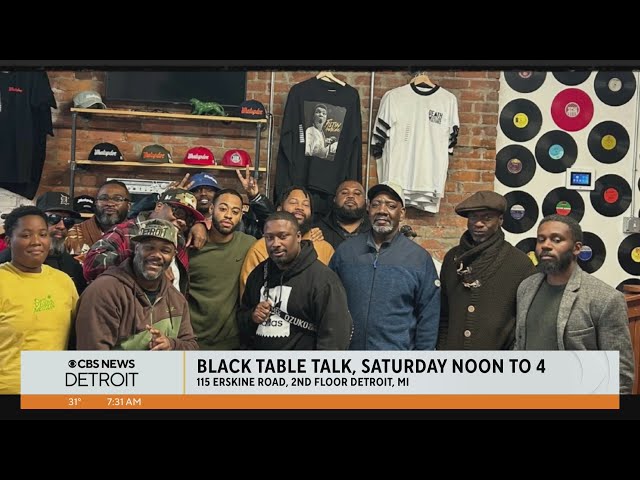 Black Table Talk and Conversations in Detroit