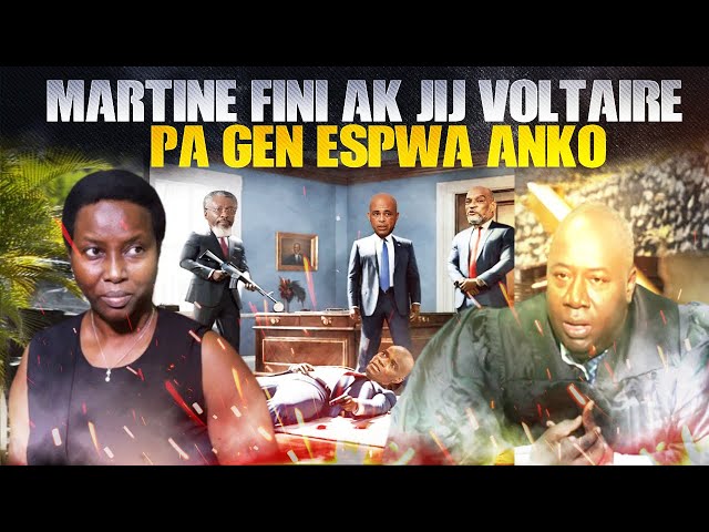 Martine Moise Desann Pantalet Li Sou Jij Voltaire Madanm Nan Fini Ak Jij La