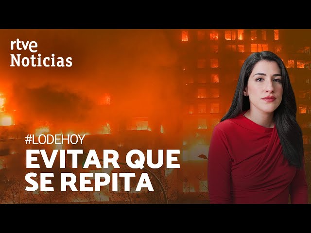 INCENDIO VALENCIA: FACHADAS con MATERIAL COMBUSTIBLE, ¿son LEGALES? | RTVE Noticias