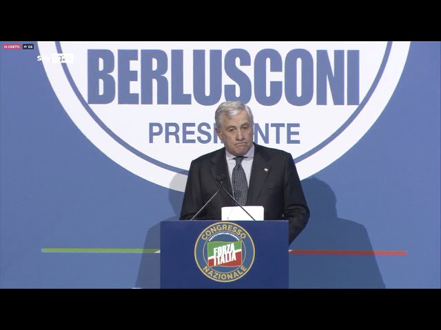 ⁣FI, Tajani: "Occupiamo spazio tra Meloni e Schlein"