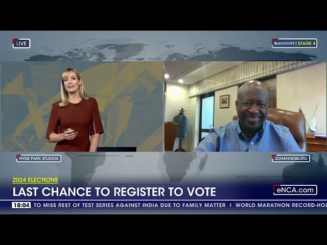 2024 Elections | Final countdown for online registration