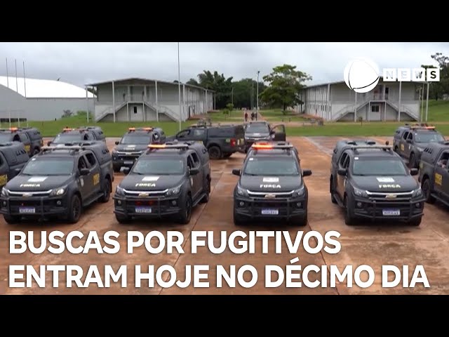 Buscas pelos fugitivos de presídio em Mossoró entram hoje no décimo dia