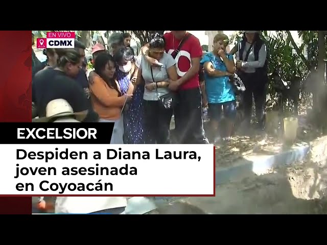 Despiden a Diana Laura, joven asesinada en Coyoacán