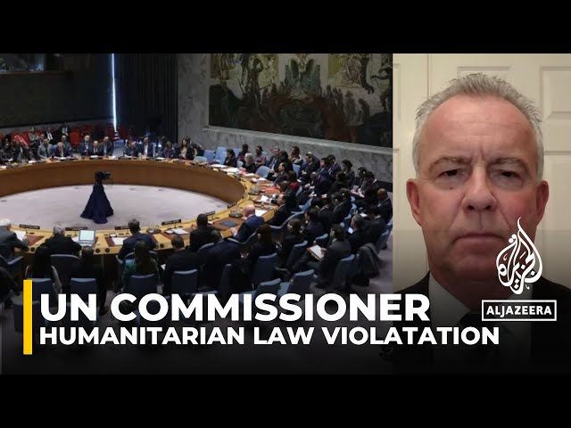 UN commissioner for human rights experts say: Transfer of weapons violates humanitarian law