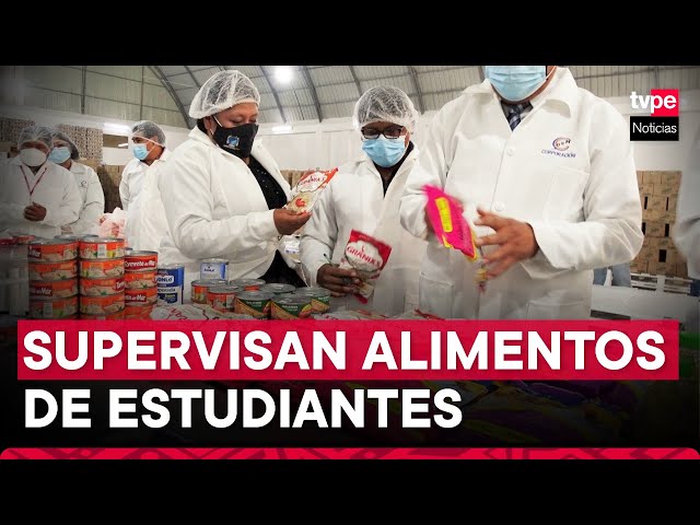 Chiclayo: Qali Warma supervisa calidad de 315 toneladas de alimentos