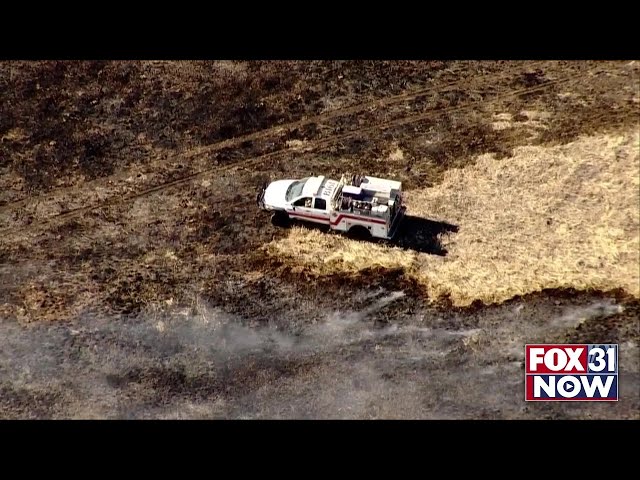 Perry Park brush fire