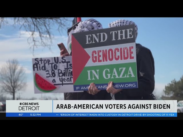 Michigan Arab American and Muslim leaders urging community to vote against Joe Biden in primary