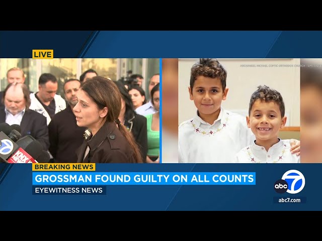 Iskander family speaks after Rebecca Grossman convicted of killing 2 boys