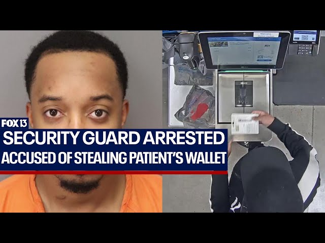 Florida hospital security guard accused of stealing patient’s wallet goes on Walmart shopping spree