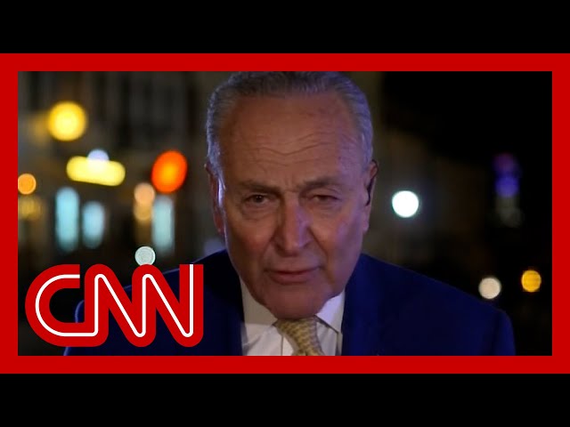 Schumer has a message for House Speaker Johnson about Ukraine