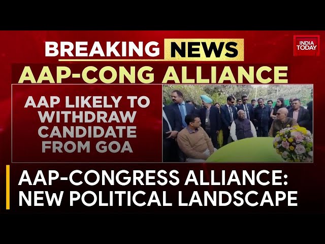 Aam Aadmi Party and Congress Announce Alliance For Lok Sabha Elections |India Today News