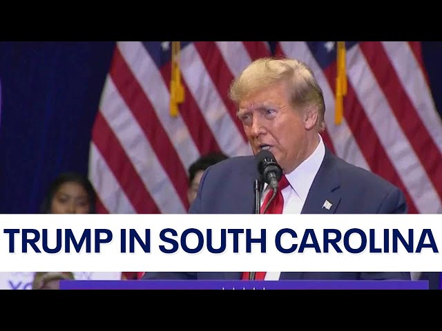 Donald Trump dominating Nikki Haley in South Carolina