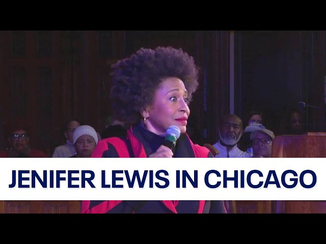 'Black-ish' star Jenifer Lewis visits Chicago