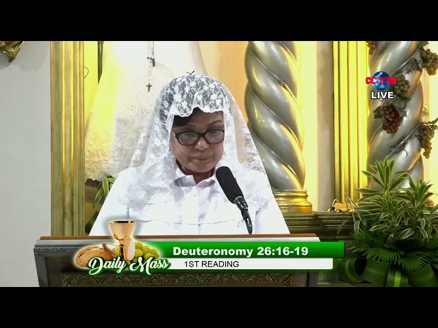 Daily Mass |  February 24, 2024 |  Rev.  Fr.   Jose Adonis Niñal Aquino (Dondon)