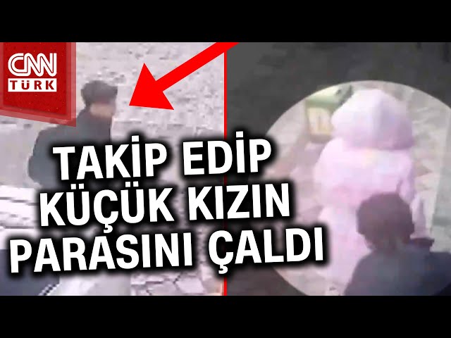 Küçük Kızı Takip Etti, Elinden Ekmek Parasını Çaldı... #Haber