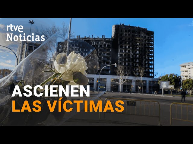 INCENDIO VALENCIA: Hallado un NUEVO CUERPO que eleva a DIEZ los FALLECIDOS en el edificio | RTVE