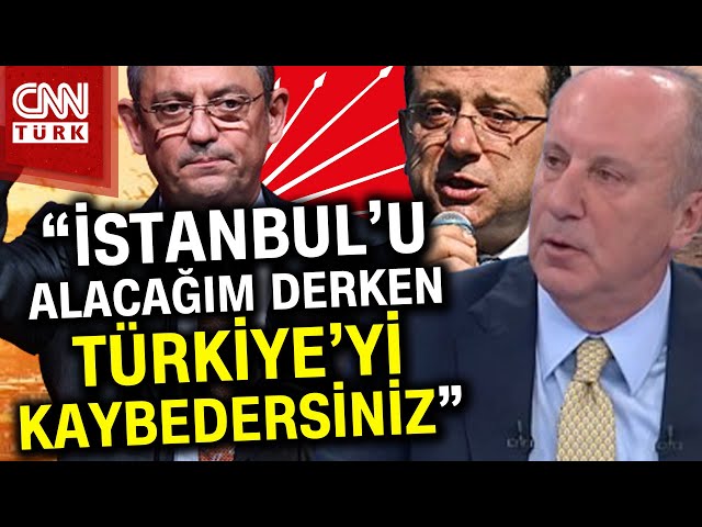 Memleket Partisi Genel Başkanı Muharrem İnce CNN TÜRK'te! M. İnce: "Altılı Masa Çıkar İtti