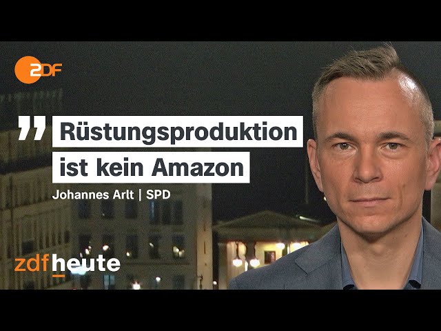 Militärhilfe für die Ukraine - ohne die Bundeswehr zu schwächen! Geht das? | ZDFheute Live