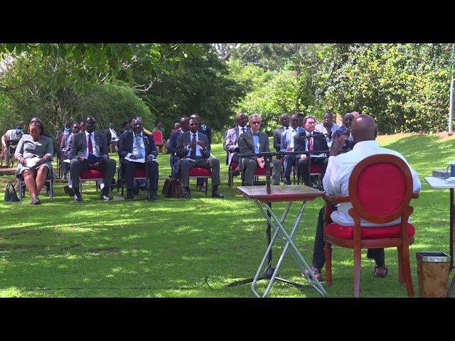 Bukasa inland port development - President Museveni receives project update