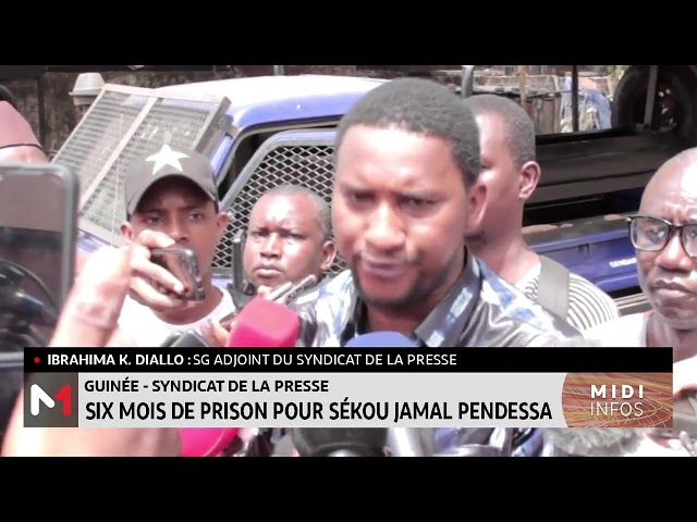 Guinée : Six mois de prison pour Sékou Jamal Pendessa