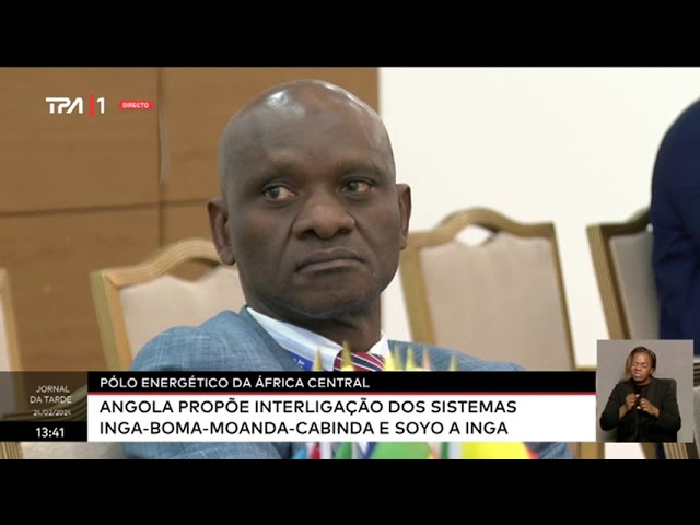 Pólo E. da África Central - Angola propõe interligação dos sistemas INGA-BOMA-MOANDA-CABINGA E SOYO