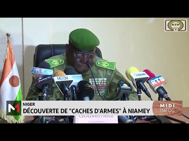 Niger : découverte de "caches d´armes" à Niamey