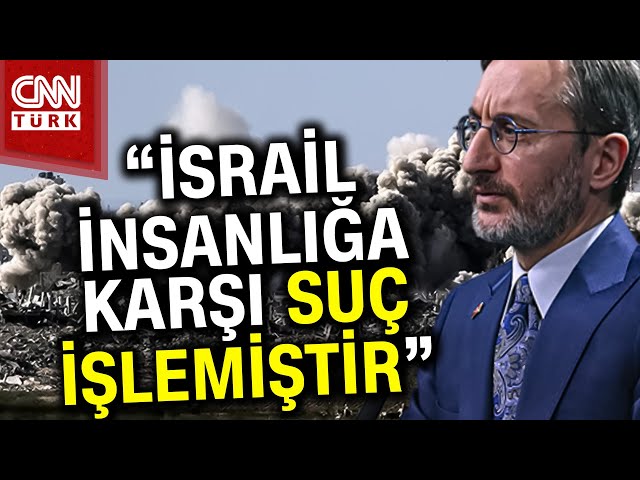 SON DAKİKA!  | Fahrettin Altun'dan İsrail Açıklaması: "Batı Tarafından Dokunulmaz Kılınmak